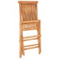 vidaXL 3-tlg. Bistroset mit Anthrazit Kissen Massivholz Teak vidaXL 3-tlg. Bistroset mit Anthrazit Kissen Massivholz Teak