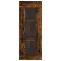 vidaXL Highboard Räuchereiche 34,5x34x180 cm Holzwerkstoff vidaXL Highboard Räuchereiche 34,5x34x180 cm Holzwerkstoff