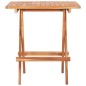 3-tlg. Bistro-Set mit Anthrazit Kissen Massivholz Teak 3-tlg. Bistro-Set mit Anthrazit Kissen Massivholz Teak
