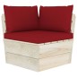 vidaXL Garten-Paletten-Ecksofa mit Kissen Imprägniertes Fichtenholz vidaXL Garten-Paletten-Ecksofa mit Kissen Imprägniertes Fichtenholz