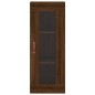 Highboard Braun Eichen-Optik 34,5x34x180 cm Holzwerkstoff Highboard Braun Eichen-Optik 34,5x34x180 cm Holzwerkstoff
