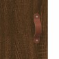 Highboard Braun Eichen-Optik 34,5x34x180 cm Holzwerkstoff Highboard Braun Eichen-Optik 34,5x34x180 cm Holzwerkstoff