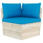 Garten-Palettensofa 3-Sitzer mit Kissen Fichtenholz Garten-Palettensofa 3-Sitzer mit Kissen Fichtenholz