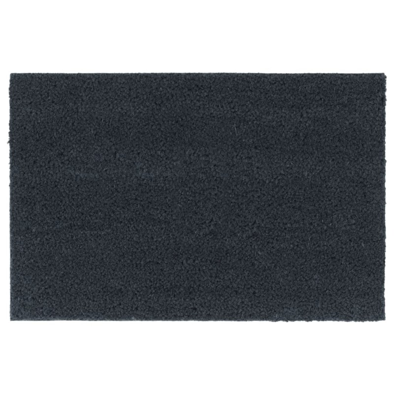 vidaXL Fußmatte Dunkelgrau 40x60 cm Kokosfaser Getuftet vidaXL Fußmatte Dunkelgrau 40x60 cm Kokosfaser Getuftet