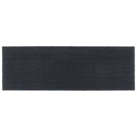 vidaXL Fußmatte Dunkelgrau 100x300 cm Kokosfaser Getuftet