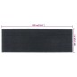 vidaXL Fußmatte Dunkelgrau 100x300 cm Kokosfaser Getuftet vidaXL Fußmatte Dunkelgrau 100x300 cm Kokosfaser Getuftet
