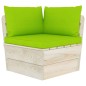 vidaXL Garten-Palettensofa 2-Sitzer mit Kissen Fichtenholz vidaXL Garten-Palettensofa 2-Sitzer mit Kissen Fichtenholz