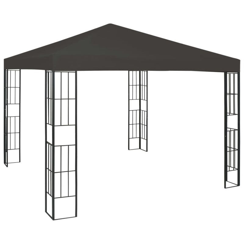 vidaXL Pavillon 3×3 m Anthrazit vidaXL Pavillon 3×3 m Anthrazit
