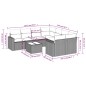 vidaXL 9-tlg. Garten-Sofagarnitur mit Kissen Beige Poly Rattan vidaXL 9-tlg. Garten-Sofagarnitur mit Kissen Beige Poly Rattan