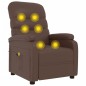 vidaXL Massagesessel Braun Kunstleder vidaXL Massagesessel Braun Kunstleder