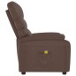 vidaXL Massagesessel Braun Kunstleder vidaXL Massagesessel Braun Kunstleder
