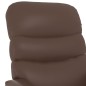 vidaXL Massagesessel Braun Kunstleder vidaXL Massagesessel Braun Kunstleder