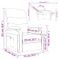 vidaXL Massagesessel Braun Kunstleder vidaXL Massagesessel Braun Kunstleder