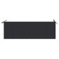 Stapelbare Gartenbank mit Auflage 159 cm Massivholz Teak Stapelbare Gartenbank mit Auflage 159 cm Massivholz Teak