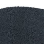 vidaXL Fußmatte Dunkelgrau Halbrund 60x90 cm Kokosfaser Getuftet vidaXL Fußmatte Dunkelgrau Halbrund 60x90 cm Kokosfaser Getuftet