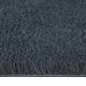vidaXL Fußmatte Dunkelgrau 80x100 cm Kokosfaser Getuftet vidaXL Fußmatte Dunkelgrau 80x100 cm Kokosfaser Getuftet