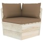 Garten-Palettensofa 4-Sitzer mit Kissen Fichtenholz Garten-Palettensofa 4-Sitzer mit Kissen Fichtenholz