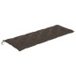 vidaXL Stapelbare Gartenbank mit Auflage 159 cm Massivholz Teak vidaXL Stapelbare Gartenbank mit Auflage 159 cm Massivholz Teak