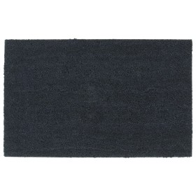 vidaXL Fußmatte Dunkelgrau 50x80 cm Kokosfaser Getuftet