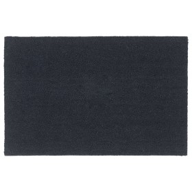 vidaXL Fußmatte Dunkelgrau 65x100 cm Kokosfaser Getuftet