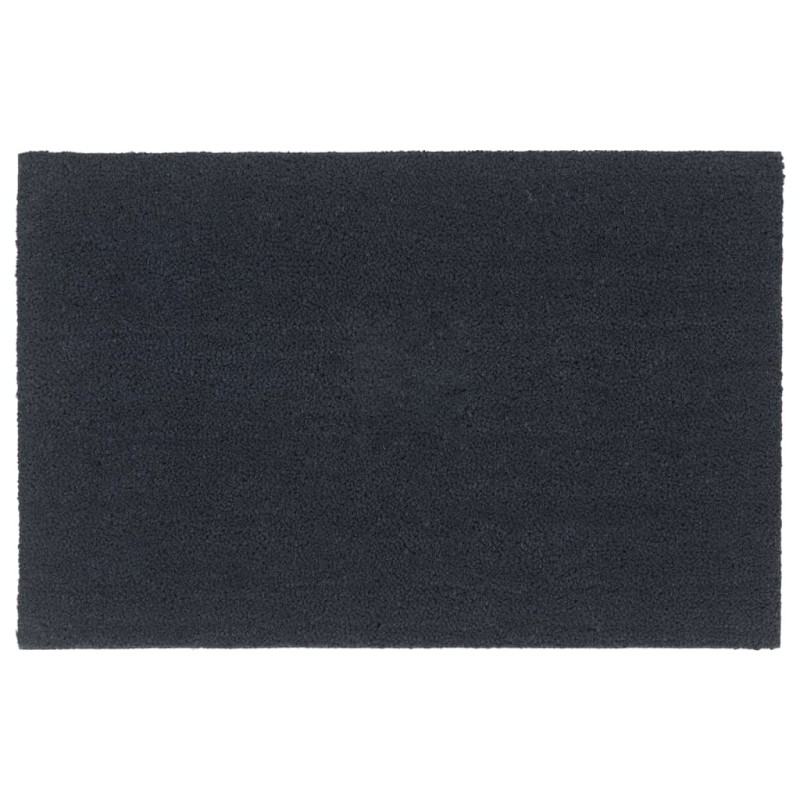 vidaXL Fußmatte Dunkelgrau 65x100 cm Kokosfaser Getuftet vidaXL Fußmatte Dunkelgrau 65x100 cm Kokosfaser Getuftet