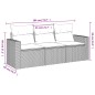 vidaXL 3-tlg. Garten-Sofagarnitur mit Kissen Schwarz Poly Rattan vidaXL 3-tlg. Garten-Sofagarnitur mit Kissen Schwarz Poly Rattan