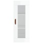 Highboard Hochglanz-Weiß 34,5x34x180 cm Holzwerkstoff Highboard Hochglanz-Weiß 34,5x34x180 cm Holzwerkstoff