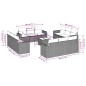 vidaXL 13-tlg. Garten-Sofagarnitur mit Kissen Beige Poly Rattan vidaXL 13-tlg. Garten-Sofagarnitur mit Kissen Beige Poly Rattan