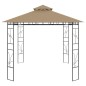 vidaXL Pavillon 4x3x2,7 m Taupe 160 g/m² vidaXL Pavillon 4x3x2,7 m Taupe 160 g/m²