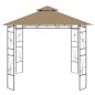 vidaXL Pavillon 3x3x2,7 m Taupe 160 g/m² vidaXL Pavillon 3x3x2,7 m Taupe 160 g/m²