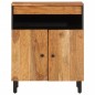 vidaXL Beistelltisch 60x33x75 cm Massivholz Akazie vidaXL Beistelltisch 60x33x75 cm Massivholz Akazie