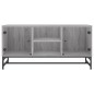 vidaXL TV-Schrank mit Glastüren Grau Sonoma 102x37x50 cm vidaXL TV-Schrank mit Glastüren Grau Sonoma 102x37x50 cm