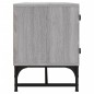 vidaXL TV-Schrank mit Glastüren Grau Sonoma 102x37x50 cm vidaXL TV-Schrank mit Glastüren Grau Sonoma 102x37x50 cm