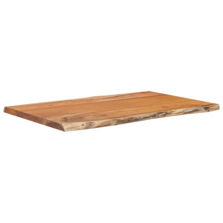 vidaXL Tischplatte 60x40x2,5 cm Rechteckig Massivholz Akazie Baumkante