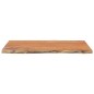 vidaXL Tischplatte 60x40x2,5 cm Rechteckig Massivholz Akazie Baumkante vidaXL Tischplatte 60x40x2,5 cm Rechteckig Massivholz Akazie Baumkante