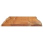 vidaXL Tischplatte 60x40x2,5 cm Rechteckig Massivholz Akazie Baumkante vidaXL Tischplatte 60x40x2,5 cm Rechteckig Massivholz Akazie Baumkante