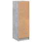 vidaXL Highboard mit Glastüren Betongrau 35x37x109 cm vidaXL Highboard mit Glastüren Betongrau 35x37x109 cm