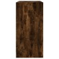 vidaXL Beistellschrank mit Glastüren Räuchereiche 68x37x75,5 cm vidaXL Beistellschrank mit Glastüren Räuchereiche 68x37x75,5 cm