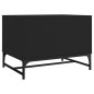 vidaXL Couchtisch mit Glastüren Schwarz 68,5x50x50 cm vidaXL Couchtisch mit Glastüren Schwarz 68,5x50x50 cm