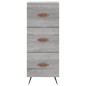 Highboard Grau Sonoma 34,5x34x180 cm Holzwerkstoff Highboard Grau Sonoma 34,5x34x180 cm Holzwerkstoff