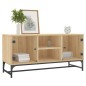 vidaXL TV-Schrank mit Glastüren Sonoma-Eiche 102x37x50 cm vidaXL TV-Schrank mit Glastüren Sonoma-Eiche 102x37x50 cm