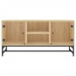 vidaXL TV-Schrank mit Glastüren Sonoma-Eiche 102x37x50 cm vidaXL TV-Schrank mit Glastüren Sonoma-Eiche 102x37x50 cm