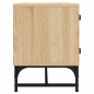 vidaXL TV-Schrank mit Glastüren Sonoma-Eiche 102x37x50 cm vidaXL TV-Schrank mit Glastüren Sonoma-Eiche 102x37x50 cm