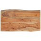 vidaXL Beistelltisch 70x40x2,5 cm Massivholz Akazie Naturkante vidaXL Beistelltisch 70x40x2,5 cm Massivholz Akazie Naturkante