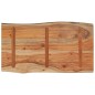 vidaXL Beistelltisch 70x40x2,5 cm Massivholz Akazie Naturkante vidaXL Beistelltisch 70x40x2,5 cm Massivholz Akazie Naturkante