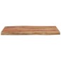 vidaXL Beistelltisch 70x40x2,5 cm Massivholz Akazie Naturkante vidaXL Beistelltisch 70x40x2,5 cm Massivholz Akazie Naturkante