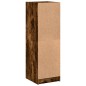 vidaXL Highboard mit Glastüren Räuchereiche 35x37x109 cm vidaXL Highboard mit Glastüren Räuchereiche 35x37x109 cm