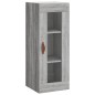 Highboard Grau Sonoma 34,5x34x180 cm Holzwerkstoff Highboard Grau Sonoma 34,5x34x180 cm Holzwerkstoff