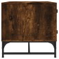 vidaXL Couchtisch mit Glastüren Räuchereiche 68,5x50x50 cm vidaXL Couchtisch mit Glastüren Räuchereiche 68,5x50x50 cm