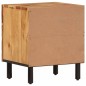 vidaXL Nachttische 2 Stk. 40x33x46 cm Massivholz Akazie vidaXL Nachttische 2 Stk. 40x33x46 cm Massivholz Akazie